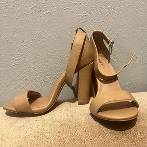 Torrid Nude Heels 7.5 Wide
